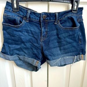 Aeropostale Dark Wash Jean Shorts